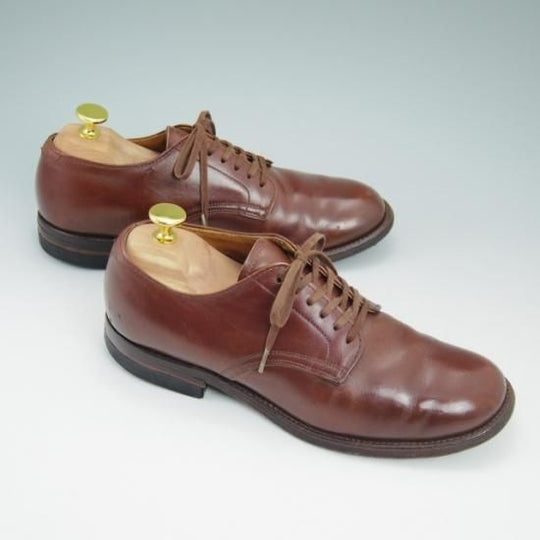 ★オールデン(レディース) 4.5D【貴重★4900/プレーントゥ/ミリタリーラスト】Alden★a749