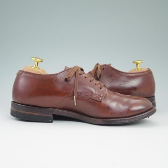 ★オールデン(レディース) 4.5D【貴重★4900/プレーントゥ/ミリタリーラスト】Alden★a749