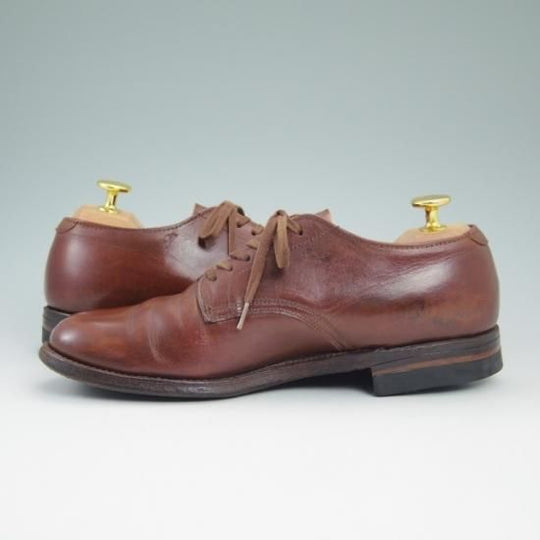 ★オールデン(レディース) 4.5D【貴重★4900/プレーントゥ/ミリタリーラスト】Alden★a749