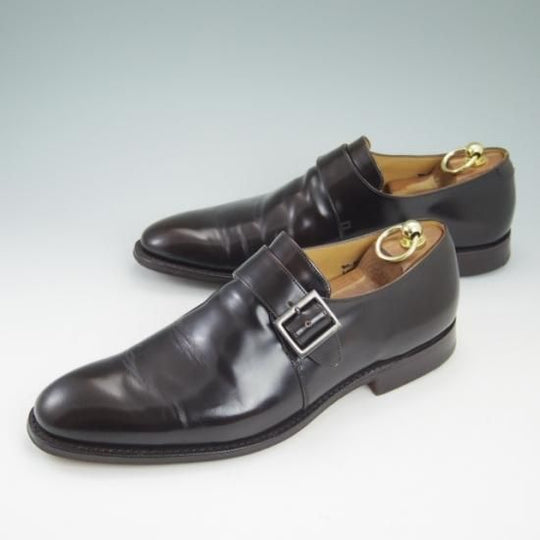 極美品★チャーチ 80F/UK8【★濃茶/136ラスト/モンクストラップ/TOKYO】Church’s★a752