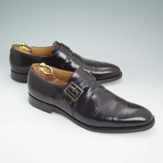 極美品★チャーチ 80F/UK8【★濃茶/136ラスト/モンクストラップ/TOKYO】Church’s★a752