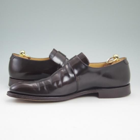 極美品★チャーチ 80F/UK8【★濃茶/136ラスト/モンクストラップ/TOKYO】Church’s★a752