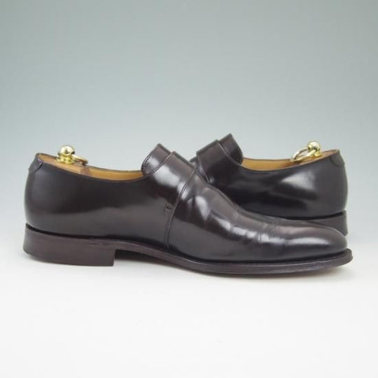 極美品★チャーチ 80F/UK8【★濃茶/136ラスト/モンクストラップ/TOKYO】Church’s★a752