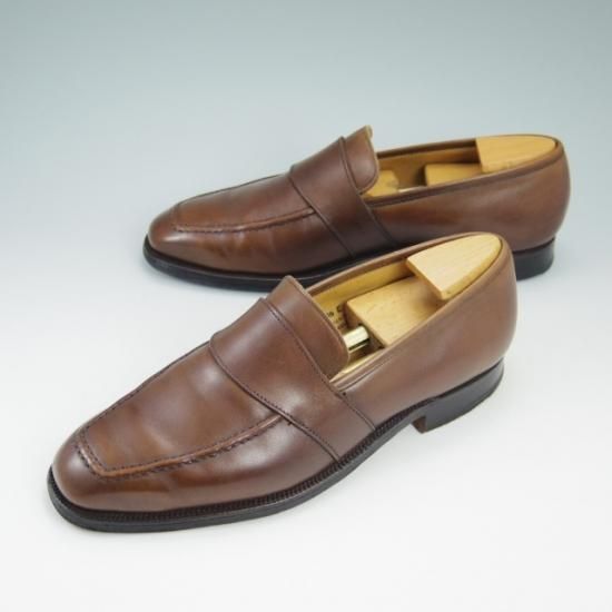 極上★クロケット&ジョーンズ 6.5E【★SHIPS別注/シップス/ローファー】Crockett&Jones★a753