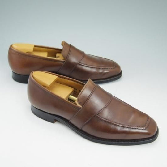極上★クロケット&ジョーンズ 6.5E【★SHIPS別注/シップス/ローファー】Crockett&Jones★a753