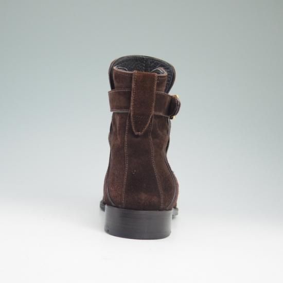 美品★(伊)ストールマンテラッシ SIZE 40.5【定10万以上★スエード/ジョッパーブーツ】SUTOR MANTELLASSI/マンテラッシ★a755