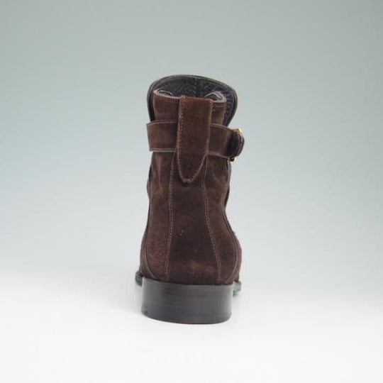 美品★(伊)ストールマンテラッシ SIZE 40.5【定10万以上★スエード/ジョッパーブーツ】SUTOR MANTELLASSI/マンテラッシ★a755