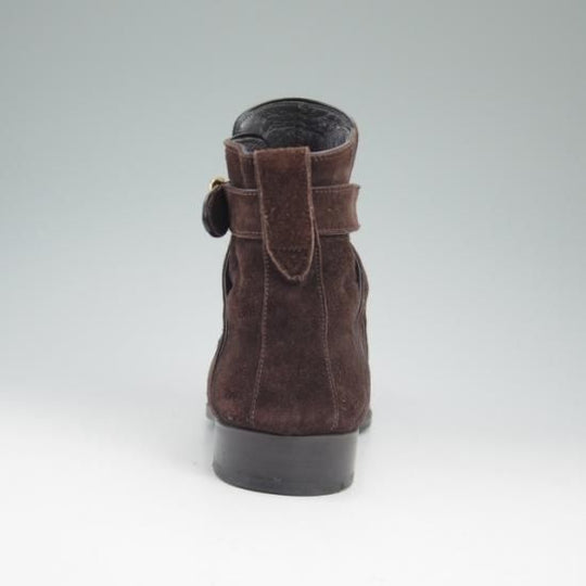 美品★(伊)ストールマンテラッシ SIZE 40.5【定10万以上★スエード/ジョッパーブーツ】SUTOR MANTELLASSI/マンテラッシ★a755