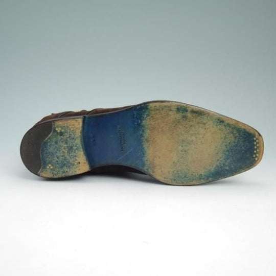 美品★(伊)ストールマンテラッシ SIZE 40.5【定10万以上★スエード/ジョッパーブーツ】SUTOR MANTELLASSI/マンテラッシ★a755