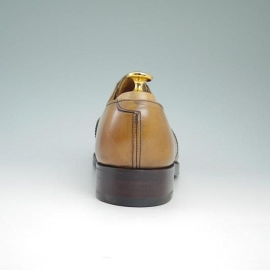 未使用★トリッカーズ SIZE 6.5【★上級チャネル仕上/ドレスモデル/M6806/クォーターブローグ/短靴】Tricker’s★a757