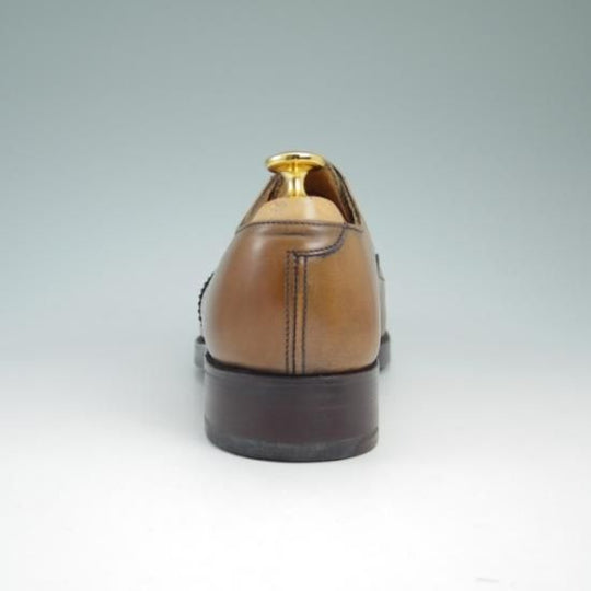 未使用★トリッカーズ SIZE 6.5【★上級チャネル仕上/ドレスモデル/M6806/クォーターブローグ/短靴】Tricker’s★a757