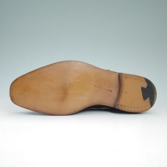 未使用★トリッカーズ SIZE 6.5【★上級チャネル仕上/ドレスモデル/M6806/クォーターブローグ/短靴】Tricker’s★a757