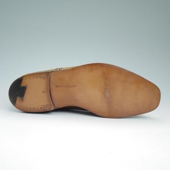 未使用★トリッカーズ SIZE 6.5【★上級チャネル仕上/ドレスモデル/M6806/クォーターブローグ/短靴】Tricker’s★a757