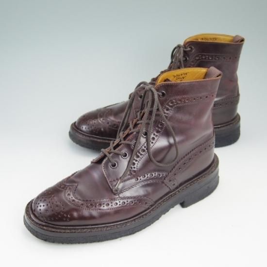 極上★トリッカーズ SIZE 6.5【★コードバン仕様/カントリーブーツ/M2508R】Tricker’s★a758