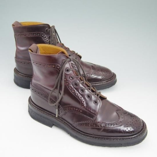 極上★トリッカーズ SIZE 6.5【★コードバン仕様/カントリーブーツ/M2508R】Tricker’s★a758