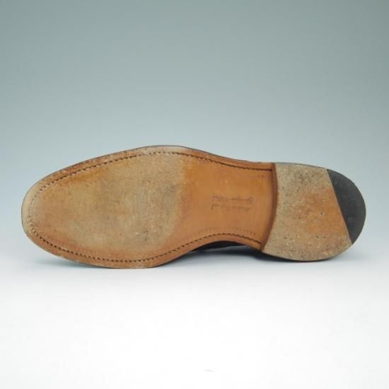 極美品★(英)チーニー 7E【★ビームス/BEAMS F取扱い/125ラスト/フルブローグ/スエード】CHEANEY★a760