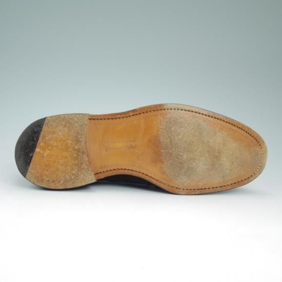 極美品★(英)チーニー 7E【★ビームス/BEAMS F取扱い/125ラスト/フルブローグ/スエード】CHEANEY★a760