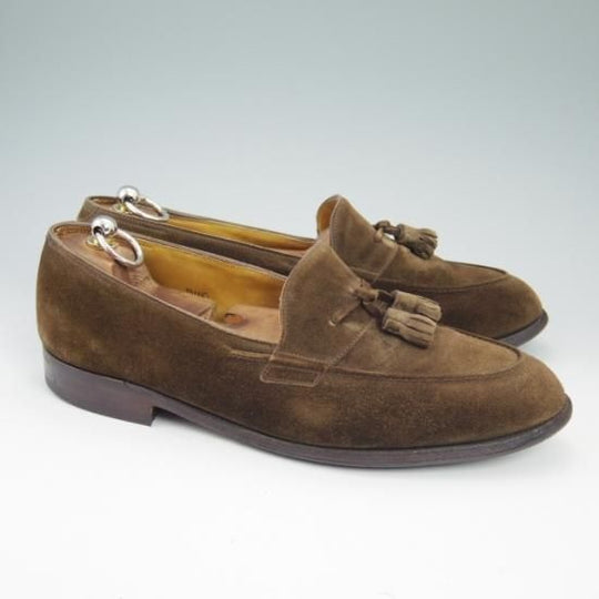 ★ジョンロブ 8EE【★4098ラスト/タッセルローファー/スエード】JOHN LOBB★a761