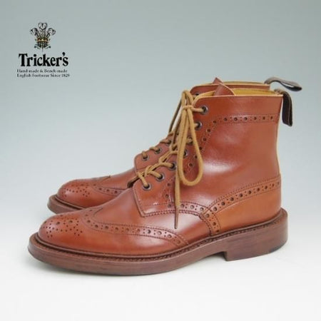 美品★トリッカーズ SIZE 5.5【★カントリー ブーツ/M2508/マロンアンティーク/4444】Tricker's★a762