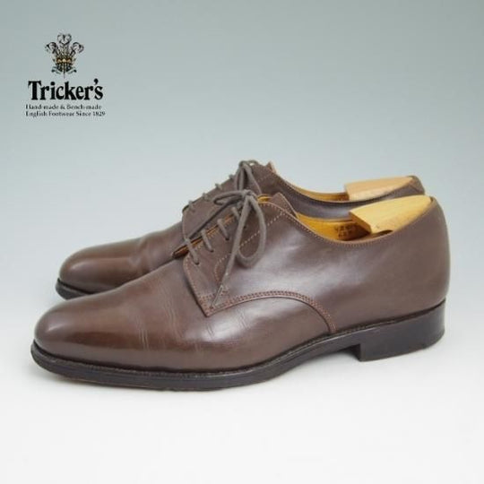 極上★トリッカーズ SIZE 6.5【★プレーントゥ/M6231/チャネル仕上げ/希少ドレスモデル!! 】Tricker's★a765