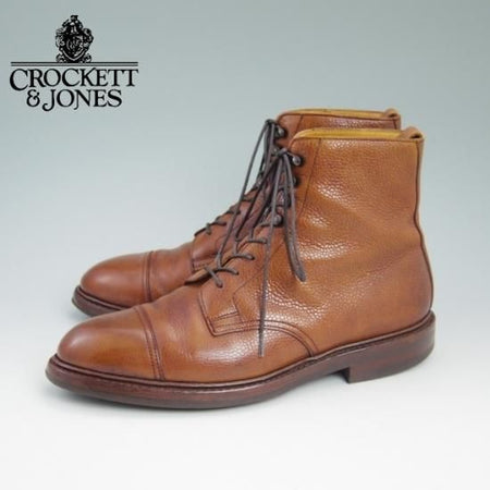 極上★クロケット＆ジョーンズ 6.5E【★コニストン/CONISTON/325ラスト/ダイナイトソール/カントリ−ブーツ】Crockett＆Jones★a768
