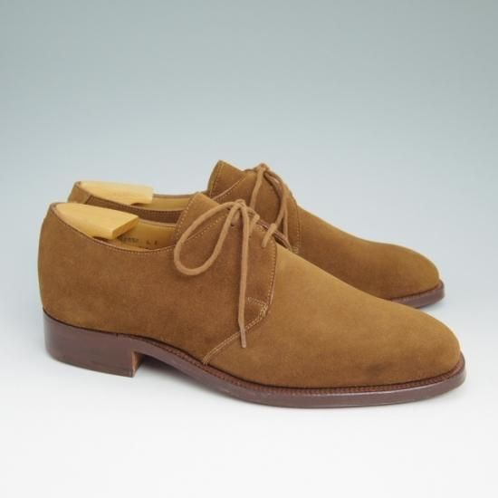 未使用★クロケット＆ジョーンズ 6E【★ロイドフットウェア別注/Jシリーズ/248ラスト/プレーントゥ/Lloyd Footwear】Crockett＆Jones★a770