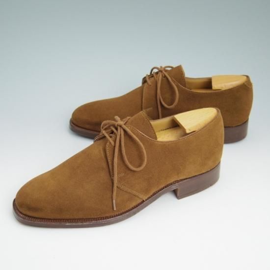 未使用★クロケット＆ジョーンズ 6E【★ロイドフットウェア別注/Jシリーズ/248ラスト/プレーントゥ/Lloyd Footwear】Crockett＆Jones★a770