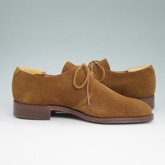 未使用★クロケット＆ジョーンズ 6E【★ロイドフットウェア別注/Jシリーズ/248ラスト/プレーントゥ/Lloyd Footwear】Crockett＆Jones★a770