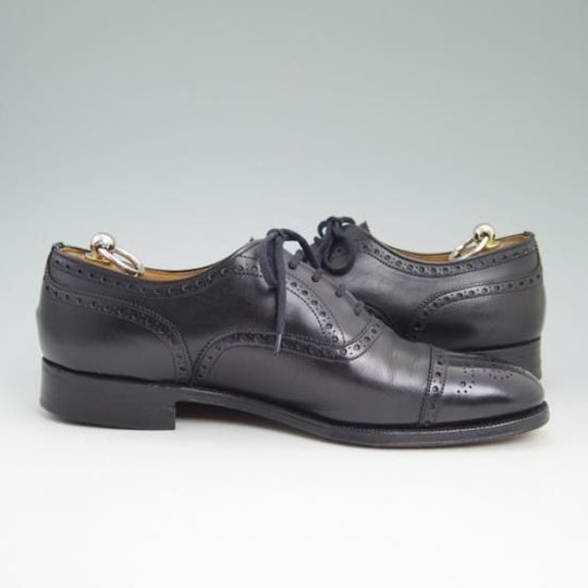 美品★チャーチ 75F/UK7.5【★73ラスト/DIPLOMAT/ディプロマット/セミブローグ/旧チャーチ】Church's★a771