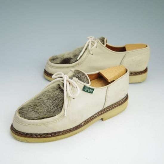 極上★パラブーツ(レディース) 4.5【★絶版フォック仕様/ミカエル/MICHAEL/チロリアンシューズ】Paraboot★a773