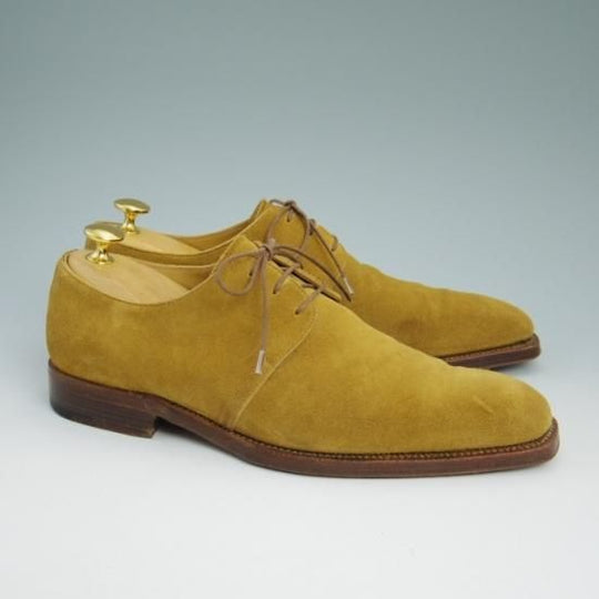 美品★ステファノビ SIZE 7【定10万程度★(東京/目白)チョークストリーム別注】Chlak Stream/プレーントゥ/スエード/STEFANOBI★a774