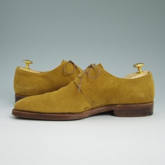 美品★ステファノビ SIZE 7【定10万程度★(東京/目白)チョークストリーム別注】Chlak Stream/プレーントゥ/スエード/STEFANOBI★a774