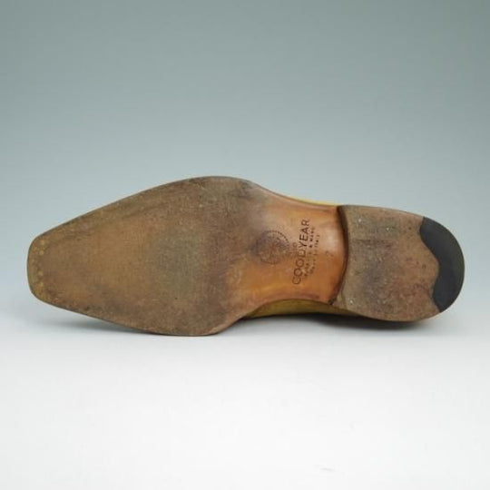 美品★ステファノビ SIZE 7【定10万程度★(東京/目白)チョークストリーム別注】Chlak Stream/プレーントゥ/スエード/STEFANOBI★a774