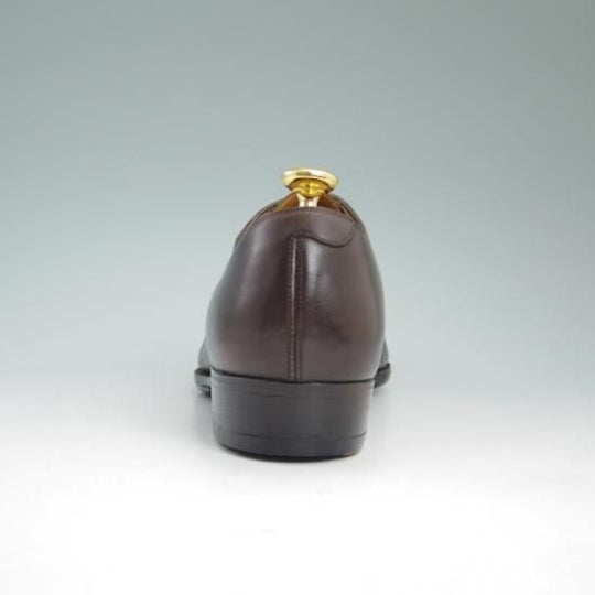 極上★コルノブルゥ UK9.5程度【定20万以上★高級ビスポーク】ストレートチップ/Corno blu★a777