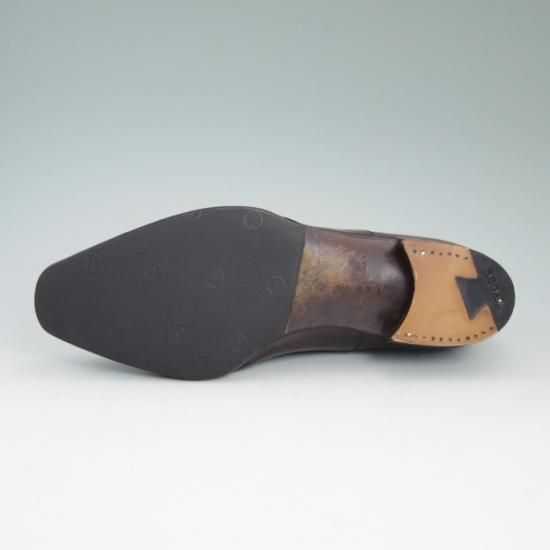 極上★コルノブルゥ UK9.5程度【定20万以上★高級ビスポーク】ストレートチップ/Corno blu★a777