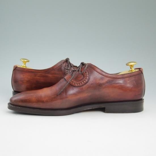 極美品★(伊)タニノクリスチー SIZE 6【★ギリーシューズ/プレーントゥ】TANINO CRISCI★a779