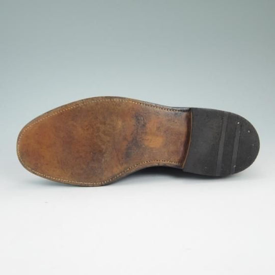 ★(米)メイシーズ UK8.5程度【★コードバン仕様/有名百貨店ネーム】プレーントゥ/MACY'ｓ★a780