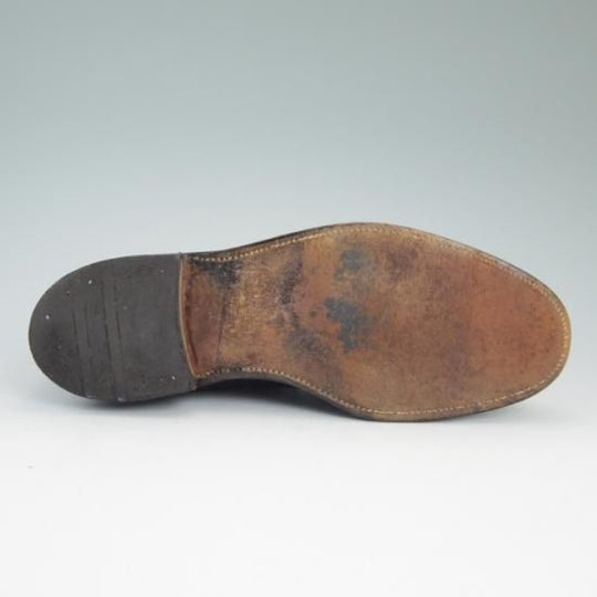 ★(米)メイシーズ UK8.5程度【★コードバン仕様/有名百貨店ネーム】プレーントゥ/MACY'ｓ★a780