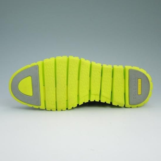 ほぼ試着程度★コールハーン SIZE 7.5【★ZERO GRAND/ゼログランド】グレー×イエロー/COLE HAAN★a784