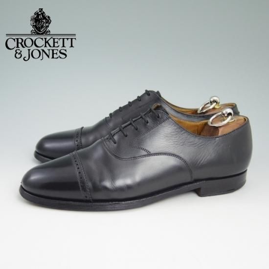 Peal&co パンチドキャップトゥ クロケット&ジョーンズ製 ☆クロケット&ジョーンズ UK7/US7.5E【☆ブルックスブラザーズ