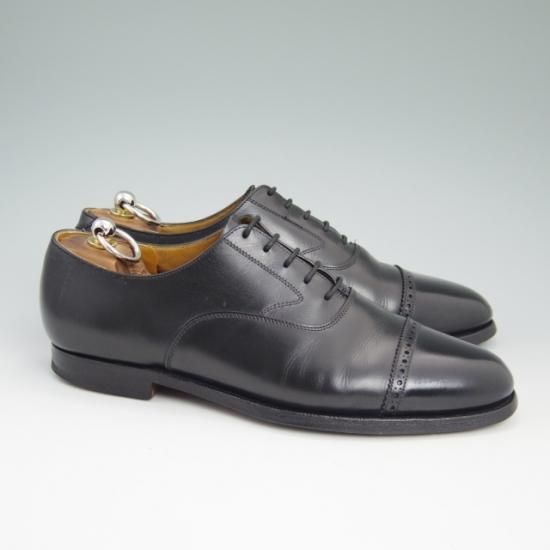 ★クロケット&ジョーンズ UK7/US7.5E【★ブルックスブラザーズ別注/Peal&co BROOKS BROTHERS/パンチドキャップトゥ】Crockett＆Jones★a786