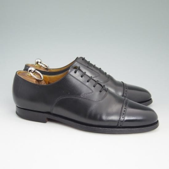 ★クロケット&ジョーンズ UK7/US7.5E【★ブルックスブラザーズ別注/Peal&co BROOKS BROTHERS/パンチドキャップトゥ】Crockett＆Jones★a786