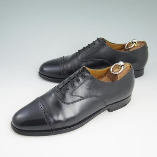 ★クロケット&ジョーンズ UK7/US7.5E【★ブルックスブラザーズ別注/Peal&co BROOKS BROTHERS/パンチドキャップトゥ】Crockett＆Jones★a786