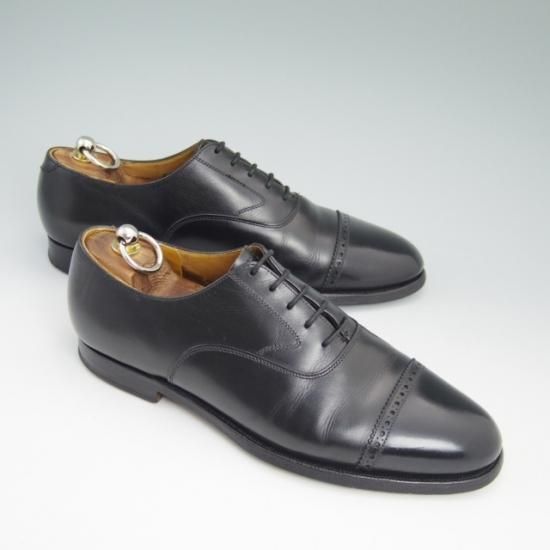 ★クロケット&ジョーンズ UK7/US7.5E【★ブルックスブラザーズ別注/Peal&co BROOKS BROTHERS/パンチドキャップトゥ】Crockett＆Jones★a786
