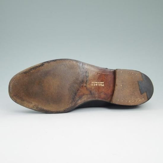 ★クロケット&ジョーンズ UK7/US7.5E【★ブルックスブラザーズ別注/Peal&co BROOKS BROTHERS/パンチドキャップトゥ】Crockett＆Jones★a786