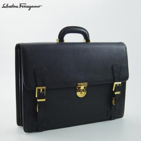 極美品★サルヴァトーレ フェラガモ【定20万以上★ブリーフケース】メンズ ビジネス バッグ/Salvatore Ferragamo★N4678