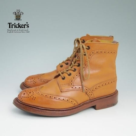 極上★トリッカーズ(レディース) SIZE 4【★希少サイズ/カントリ−ブーツ/L2508】Tricker’s★a759