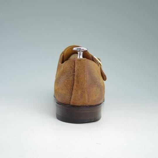 美品★フラテッリジャコメッティ 42【定11.8万★つま先コードバン】FG397-001 CULATTA CAVALLO/モンクストラップ/F.LLI Giacometti★a789