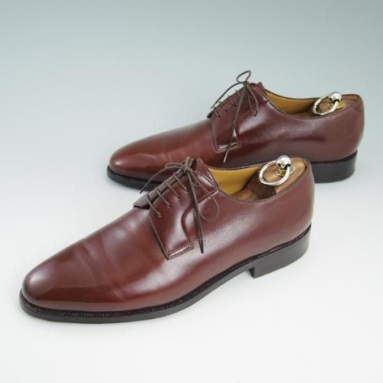 極美品★エンツォボナフェ SIZE 6.5【★デュプイ社レザー使用】プレーントゥ/ボナフェ/ENZO BONAFE★a790