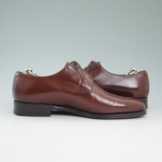 極美品★エンツォボナフェ SIZE 6.5【★デュプイ社レザー使用】プレーントゥ/ボナフェ/ENZO BONAFE★a790